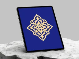 نشان ساده نقش و نگار سنتی