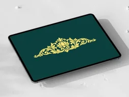نشان گل های منبت کاری