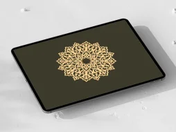 نشان طرح شمسه ساده سنتی