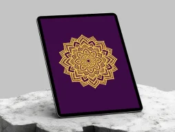 نشان طرح شمسه ماندالا