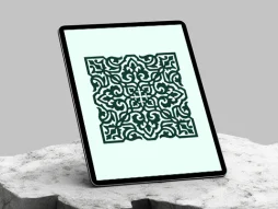 موتیف طرح نقوش سنتی رنگی