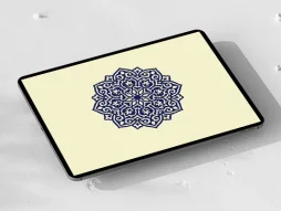نشان آبی رنگ سنتی