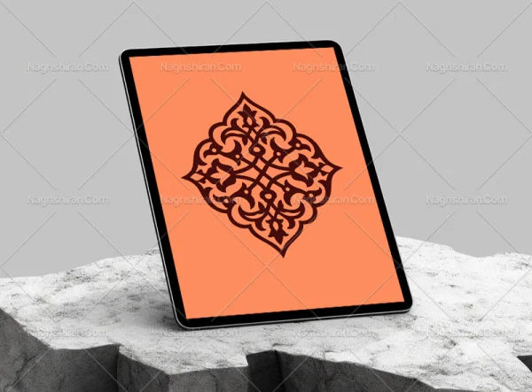 نشان ساده نقوش تذهیب