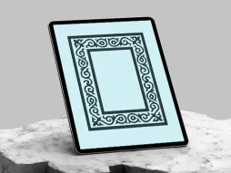 حاشیه المان سنتی مستطیل