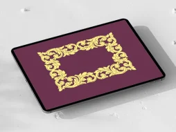 حاشیه نقوش منتب کاری