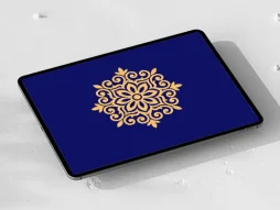 نشان ساده رنگی سنتی