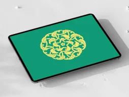طرح دایره ای اسلیمی دهان اژدری