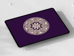 طرح نشان گردش حلزونی