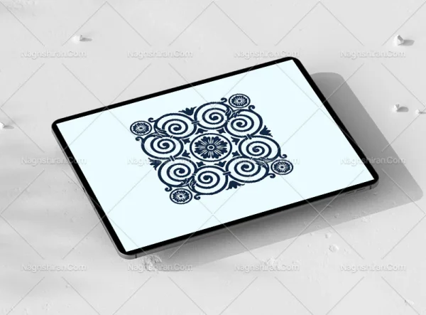 موتیف نقوش گردش حلزونی