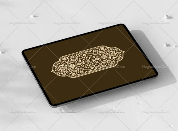 ترنج نقوش اسلیمی ختایی
