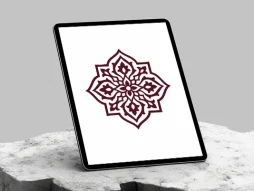 نشان تذهیب ساده