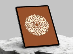 نشان دایره ای گره چینی و سنتی
