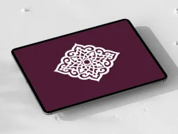 نشان نقش و نگار ساده سنتی