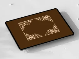 حاشیه طرح لچک ترنج سنتی