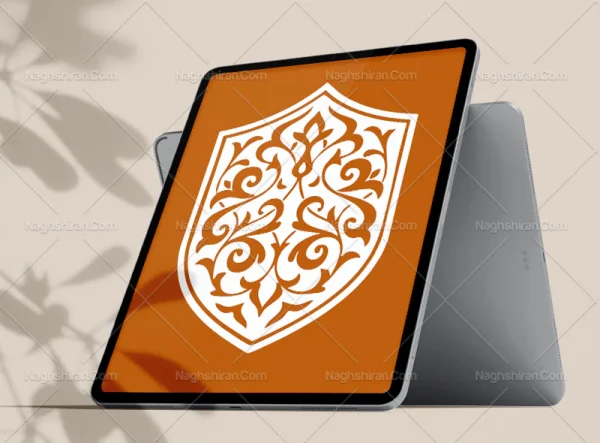 المان نقوش اسلیمی ساده