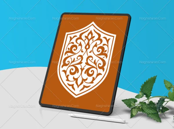 المان نقوش اسلیمی ساده