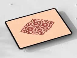 ترنج قرمز تذهیب
