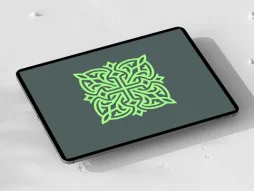 موتیف سبز رنگ سنتی