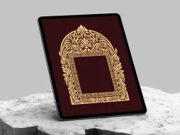 حاشیه طرح محراب نقوش سنتی