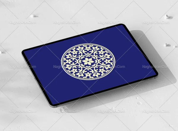 طرح دایره ای نقوش اسلیمی