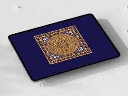 موتیف نقوش طرح گل و المان سنتی