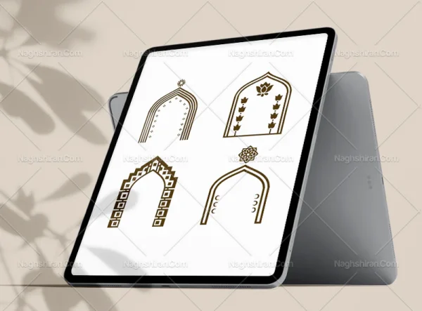 محراب ساده طرح و المان سنتی