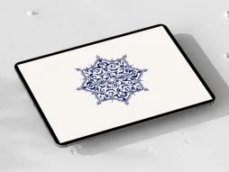 نقوش اسلیمی طرح نشان