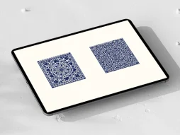 نقوش 2 عددی سنتی طرح موتیف