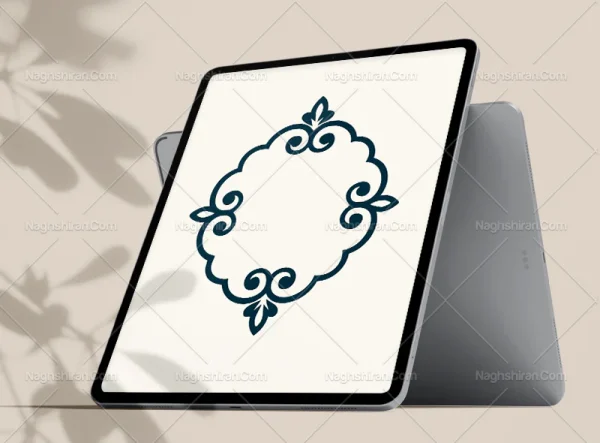 کادر ساده سنتی
