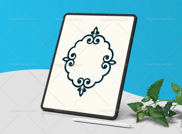 کادر ساده سنتی