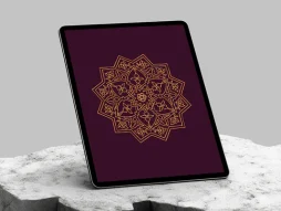 نقوش توخالی سنتی طرح نشان