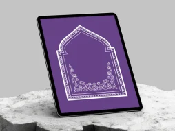 نقوش سنتی و کادر محراب