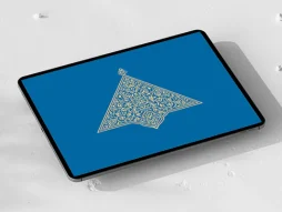 نقوش اسلیمی ختایی طرح نشان مثلث