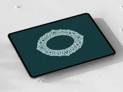 نقوش ختایی اسلیمی طرح حاشیه ترنج