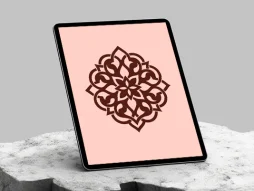 المان قهوه ای اسلیمی