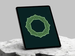 نقوش اسلیمی طرح حاشیه چند ضلعی