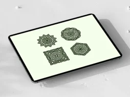 نقوش سنتی 4 عددی نشان