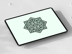 نشان اسلیمی دهان اژدری مشکی