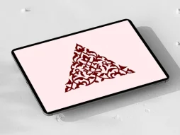 نقوش تذهیب طرح نشان مثلث