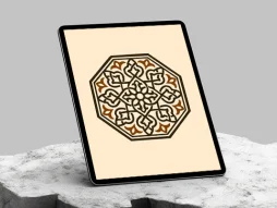 نقوش و المان توخالی سنتی طرح نشان