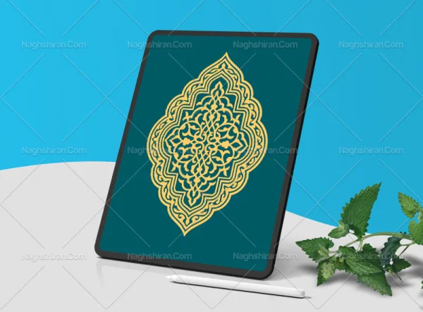 نقوش و المان سنتی طرح ترنج