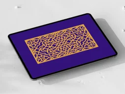 نقوش و المان سنتی طرح واگیره حاشیه رنگی