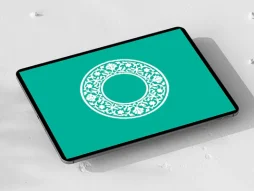 نقوش و المان سفید سنتی طرح حاشیه دایره ای