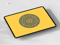 المان و نقوش سنتی نشان دایره‌ای