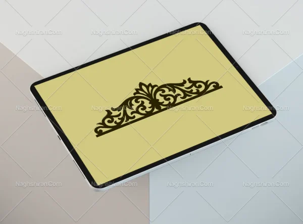 المان و نقوش سنتی رنگی