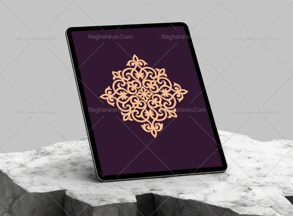 المان و نقوش نشان طرح سنتی