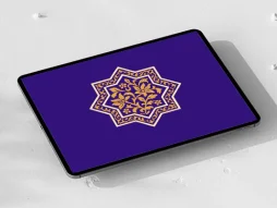 وکتور گل و برگ سنتی طرح نشان