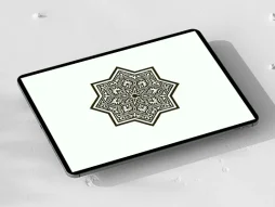 وکتور نقوش سنتی طرح نشان