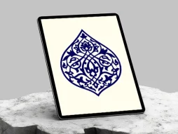 وکتور نقوش اسلیمی طرح نشان