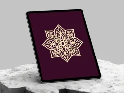 وکتور نقوش سنتی تو خالی